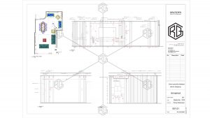 دیتیل پذیرایی طراحی داخلی خانم مهدوی کرمان
